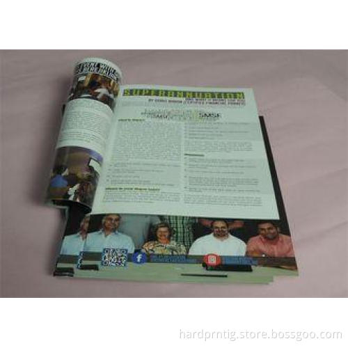 Commercial Saddle Stitching Magazine Printing Services For